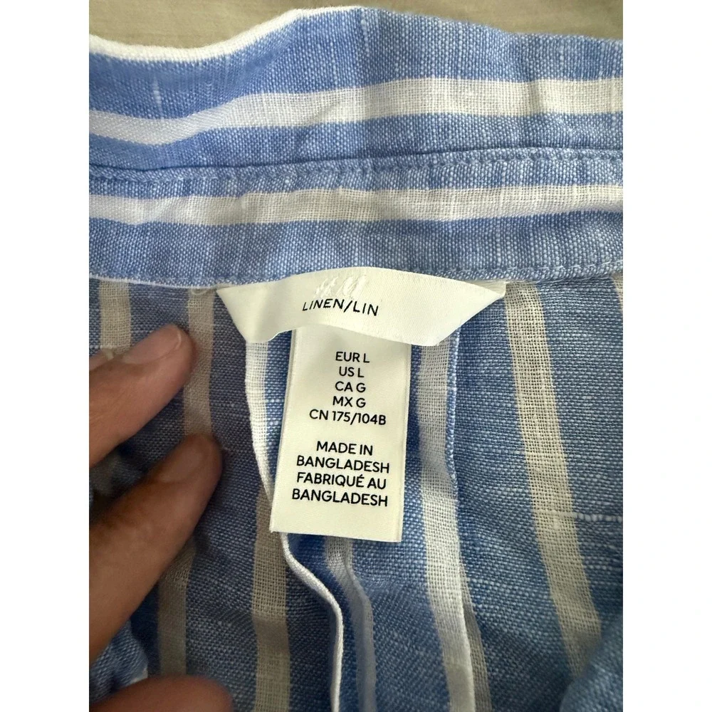 H&M 100% linen
